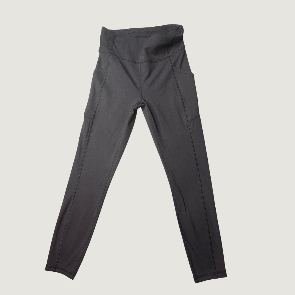 Lululemon Leggings Womens 6 All the Right Places Black Side Pockets Activewear